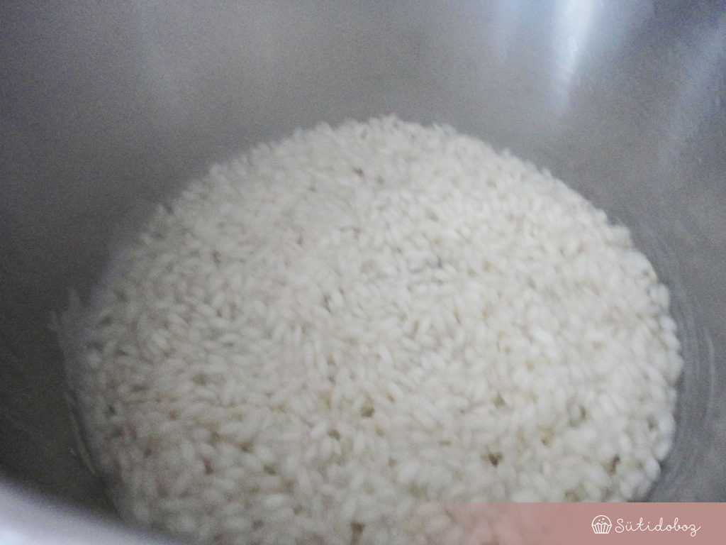 Előpárolt rizs