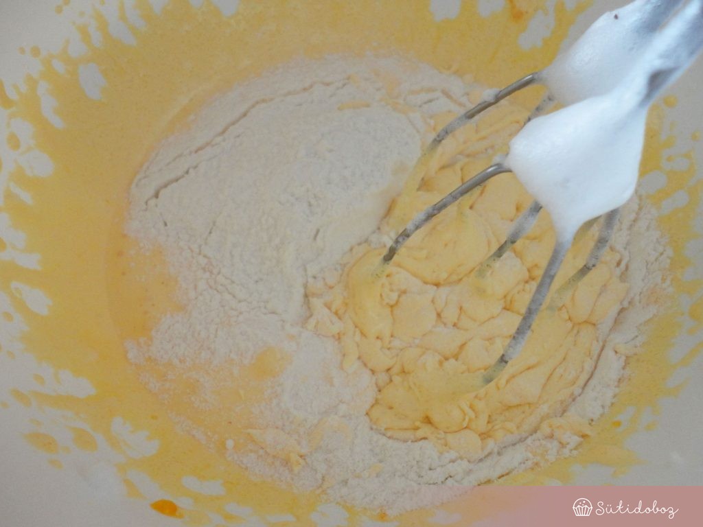 Citromos süti készítése